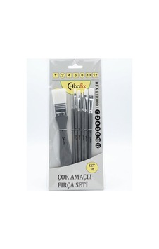 Zemin Fırçalı Karma Set 7'li Set 10 Çok Amaçlı Fırça Seti Zemin Fırçalı Karma Set 7'li Set 10 Çok Amaçlı Fırça Seti