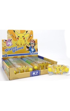 Pikachu Baskılı Sulu Oyun - Şeffaf Gövdeli Dikdörtgen El Konsolu Su Oyunu Alk3990 Pikachu Baskılı Sulu Oyun - Şeffaf Gövdeli Dikdörtgen El Konsolu Su Oyunu Alk3990