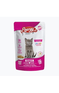 Energy Tavuklu Yavru Yaş Kedi Maması - 85 G Energy Tavuklu Yavru Yaş Kedi Maması - 85 G