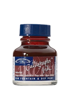 Winsor&Newton Kaligrafi Mürekkebi 30 Ml. Indıan Red 317 1111317 Winsor&Newton Kaligrafi Mürekkebi 30 Ml. Indıan Red 317 1111317