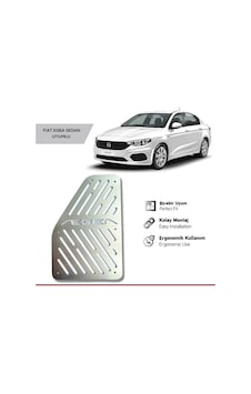 Fiat Egea Uyumlu Cross Sol Ayak Dayama Krom Parça