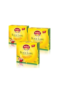 Doğuş Black Label Siyah Süzen Bardak Poşet Çay 3'lü 100 x 2 G Doğuş Black Label Siyah Süzen Bardak Poşet Çay 3'lü 100 x 2 G