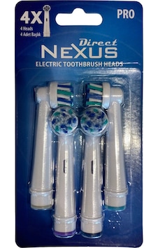 Direct Nexus Direct Nexus Elektrikli Diş Fırçası-yedek Başlık 4'lü Direct Nexus Direct Nexus Elektrikli Diş Fırçası-yedek Başlık 4'lü