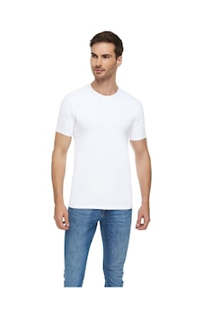 Tutku Elit Erkek 3'lü Beyaz Regular Fit Likralı Tshirt Diğer Tutku Elit Erkek 3'lü Beyaz Regular Fit Likralı Tshirt Diğer
