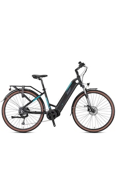 Loop Commuter "28" Lady Elektrikli Bisiklet Mat Siyah - Turkuaz Loop Commuter "28" Lady Elektrikli Bisiklet Mat Siyah - Turkuaz