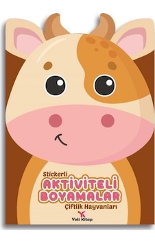 Stickerli Aktiviteli Boyamalar - Çiftlik Hayvanları- Yeti Kitap Stickerli Aktiviteli Boyamalar - Çiftlik Hayvanları- Yeti Kitap