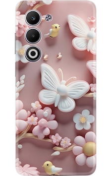 Oppo A5 Kılıf Boutique Baskılı Resimli Pembe Kelebekler Pcode -088 Oppo A5 Kılıf Boutique Baskılı Resimli Pembe Kelebekler Pcode -088