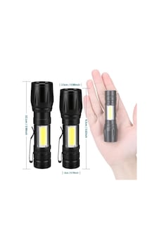 Or-515 3 Mod Zoomlu Pilli Led El Feneri Cep Boy Kamp Feneri 2000 Lumen Su Geçirmez Fener Lamba Siyah Or-515 3 Mod Zoomlu Pilli Led El Feneri Cep Boy Kamp Feneri 2000 Lumen Su Geçirmez Fener Lamba Siyah
