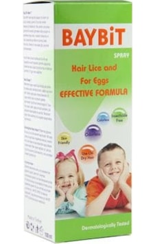 Baybit Sprey Saç Biti ve Yumurtalar için Etkili Spray 100 ML