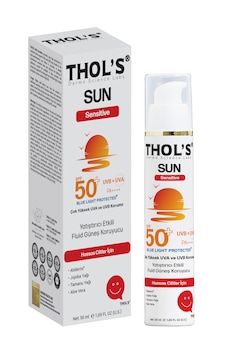 Thol's Sun Sensitive Fluid Yatıştırıcı Etkili Güneş Kremi SPF50+ 50 ML Thol's Sun Sensitive Fluid Yatıştırıcı Etkili Güneş Kremi SPF50+ 50 ML