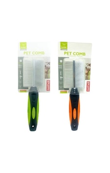 Kedi Köpek Çift Taraflı Tüy Açma Tarak 18x5 Cm Kedi Köpek Çift Taraflı Tüy Açma Tarak 18x5 Cm