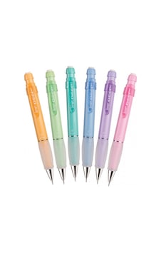 Serve Deep Mekanik Kurşun Kalem 6lı Set 0.7mm- Pastel Renkler Serve Deep Mekanik Kurşun Kalem 6lı Set 0.7mm- Pastel Renkler