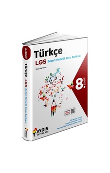 8. Sınıf Türkçe Beceri Temelli Soru Bankası- Aydın Yayınları 8. Sınıf Türkçe Beceri Temelli Soru Bankası- Aydın Yayınları