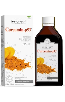 İmmunat Curcumin P53 Zerdeçal Ekstraktı 250 ML İmmunat Curcumin P53 Zerdeçal Ekstraktı 250 ML