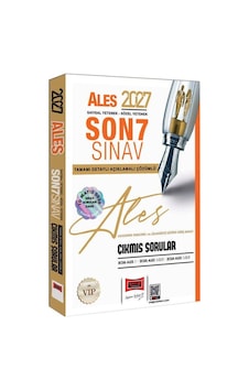 2027 Ales Sayısal - Sözel Yetenek Son 7 Sınav Tamamı Çözümlü Çıkmış Sorular 2027 Ales Sayısal - Sözel Yetenek Son 7 Sınav Tamamı Çözümlü Çıkmış Sorular
