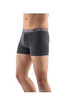 Mundies 5 Adet Füme Renk Likralı Boxer Füme