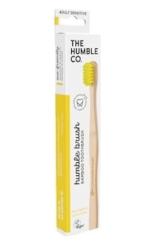 The Humble Co. The Humble Co Bambu Diş Fırçası Yetişkin Sensitive Ultra Yumuşak Sarı Açık Ahşap The Humble Co. The Humble Co Bambu Diş Fırçası Yetişkin Sensitive Ultra Yumuşak Sarı Açık Ahşap