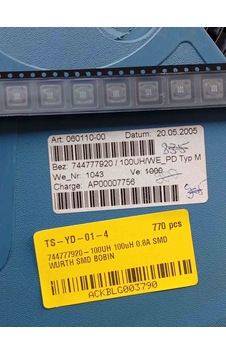 744777920-100uh 100uh 0.8a Smd Smd Bobin 50 Adet 744777920-100uh 100uh 0.8a Smd Smd Bobin 50 Adet