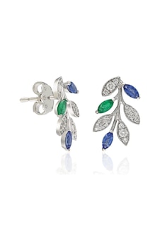 Leaf Küpe - Beyaz Altın Leaf Küpe - Beyaz Altın