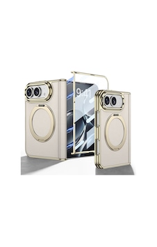 Apple Uyumlu iPhone Duo Kılıf M-safe Şarj Özellikli 360 Derece Dönebilen Standlı Zore Kıpta Kpt-17 Deri Tas Titanyum Apple Uyumlu iPhone Duo Kılıf M-safe Şarj Özellikli 360 Derece Dönebilen Standlı Zore Kıpta Kpt-17 Deri Tas Titanyum
