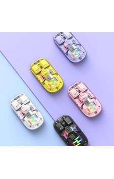 Yılıma Rf-2145 Kablolu Kablosuz Bluetoothlu Rgb Şeffaf Mouse Yılıma Rf-2145 Kablolu Kablosuz Bluetoothlu Rgb Şeffaf Mouse