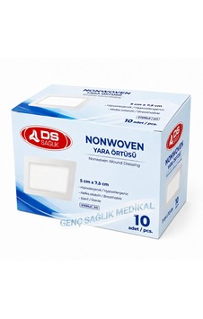 Ds Sağlık Nonwoven Yara Örtüsü 5cm 7,5cm 10'lu