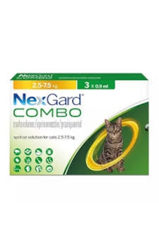 Nexgar-d Combo 2,5 - 7,5 Kg Kediler İçin Nexgar-d Combo 2,5 - 7,5 Kg Kediler İçin