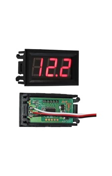 Sh Powermaster Pm-23276 Dc 4.5-100v Dijital Panel Voltmetre 0.56" Kırmızı Led Ekranlı Voltaj Göstergesi Najmaddin Sh Powermaster Pm-23276 Dc 4.5-100v Dijital Panel Voltmetre 0.56" Kırmızı Led Ekranlı Voltaj Göstergesi Najmaddin