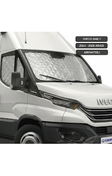 Motokaravan Karavan Ön Ve Yan Camlar İçin Isı Yalıtım Güneşlik Iveco Daily V2 2014 -2026 Motokaravan Karavan Ön Ve Yan Camlar İçin Isı Yalıtım Güneşlik Iveco Daily V2 2014 -2026