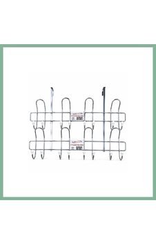Bşkvirgo Ece 40533 Krom 8lı Lamalı Kapı Askısı Bsk2026 Çok Renkli Bşkvirgo Ece 40533 Krom 8lı Lamalı Kapı Askısı Bsk2026 Çok Renkli