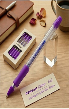 Simli Jel Kalem 1.0mm 1 Adet Uç Akıcı Yazım Pensan Simli Jel Kalem Tükenmez Simli Kalem Simli Pilot Kalem Canlı Renkler Mor Simli Jel Kalem 1.0mm 1 Adet Uç Akıcı Yazım Pensan Simli Jel Kalem Tükenmez Simli Kalem Simli Pilot Kalem Canlı Renkler Mor