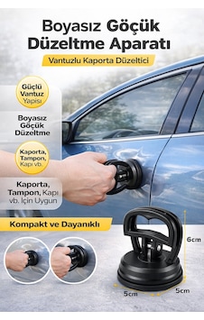 Araç Göçük Düzeltme Aparatı Vantuzlu Boyasız Kaporta Düzeltici 5332 Araç Göçük Düzeltme Aparatı Vantuzlu Boyasız Kaporta Düzeltici 5332