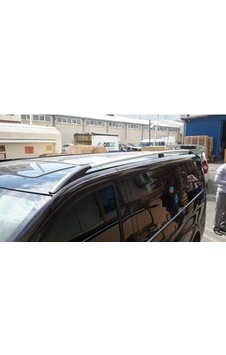 Mercedes Vito Uyumlu Tavan Çıtası 2004 - Abs Krom Gri - Kısa Şase