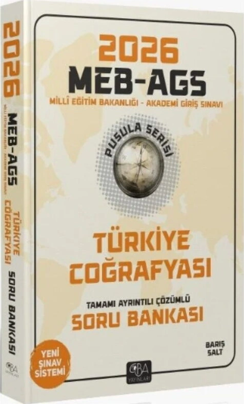 Cba Yayınları 2026 Meb Ags Türkiye Coğrafyası Soru Bankası Cba Yayınları 2026 Meb Ags Türkiye Coğrafyası Soru Bankası