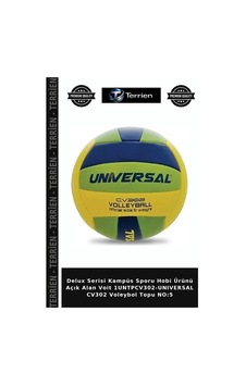 Delux Serisi Kampüs Sporu Hobi Ürünü Açık Alan Voit 1untpcv302-unıversal Cv302 Voleybol Topu No:5 Çok Renkli