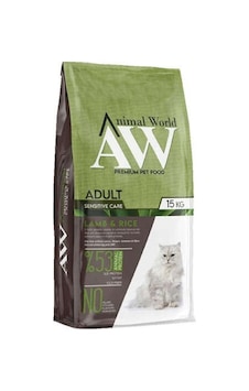 Animal World Kuzu Etli Yetişkin Kedi Maması 15 Kg Animal World Kuzu Etli Yetişkin Kedi Maması 15 Kg