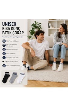 Çorap Giyim Unisex Çizgili Kısa Konç Patik Çorap 6 Çift, %85 Pamuklu Geri Dönüştürülmüş İplik, Parfümlü İnce Dikişli, Siyah Beyaz Gri Günlük Spor Çorabı Çok Renkli Çorap Giyim Unisex Çizgili Kısa Konç Patik Çorap 6 Çift, %85 Pamuklu Geri Dönüştürülmüş İplik, Parfümlü İnce Dikişli, Siyah Beyaz Gri Günlük Spor Çorabı Çok Renkli
