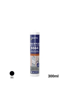 Bostik S 564 Nötr Cephe Silikon 300 Ml Siyah Bostik S 564 Nötr Cephe Silikon 300 Ml Siyah