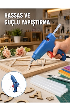 Sıcak Mum Tabancası 40w 5 Silikon Hediyeli Kolay Ve Hızlı Yapıştırma Yeni Nesil Diğer Sıcak Mum Tabancası 40w 5 Silikon Hediyeli Kolay Ve Hızlı Yapıştırma Yeni Nesil Diğer