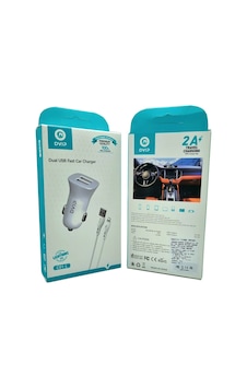 Çift Usb Girişli İphone Kablolu Araç Şarj Aleti Dvip C01-l Stn Çift Usb Girişli İphone Kablolu Araç Şarj Aleti Dvip C01-l Stn
