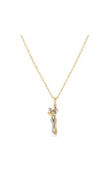 Çelik Sevgili Kolye Gold 45cm Altın Çelik Sevgili Kolye Gold 45cm Altın