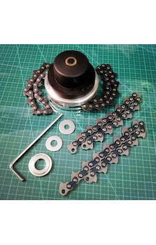 Evrensel Çim Biçme Makinesi Zincir Kafa Brushcutter Giyotin Bahçe Çalı Kesici Alet Yedek Parçaları Evrensel Çim Biçme Makinesi Zincir Kafa Brushcutter Giyotin Bahçe Çalı Kesici Alet Yedek Parçaları