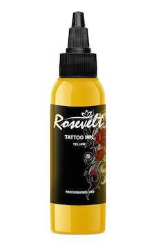 Rosevelt Tattoo Ink Dövme Boyası Sarı Rosevelt Tattoo Ink Dövme Boyası Sarı