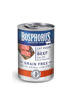 Bosphorus Sığır Etli Yetişkin Kedi Maması 6 x 415 G Bosphorus Sığır Etli Yetişkin Kedi Maması 6 x 415 G