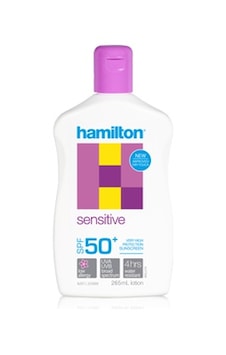 Hamilton Sensitive SPF 50+ Hassas Ciltler İçin Güneş Kremi 250 ML