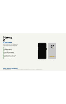 Renova İphone 13 Cam Değişmiş Ekran
