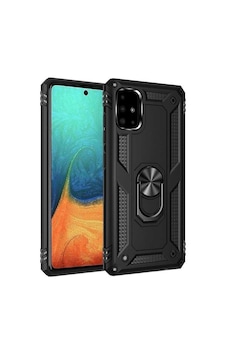 Samsung Galaxy Uyumlu A51 Kılıf Tank Zırh Yüzüklü Mıknatıslı Standlı Kapak Vega Samsung Galaxy Uyumlu A51 Kılıf Tank Zırh Yüzüklü Mıknatıslı Standlı Kapak Vega