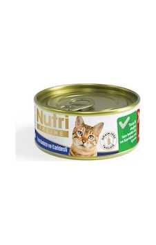 Nutri Feline Ton Balıklı ve Karidesli Konserve Yetişkin Kedi Maması 85 G Nutri Feline Ton Balıklı ve Karidesli Konserve Yetişkin Kedi Maması 85 G
