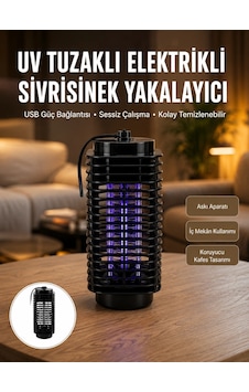 Kimyasal İçermeyen Uv Işıklı Böcek Ve Sivrisinek Kapanı - Güvenli Kullanım Yeni Nesil Kimyasal İçermeyen Uv Işıklı Böcek Ve Sivrisinek Kapanı - Güvenli Kullanım Yeni Nesil