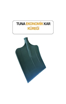 Kürek, Plastik Kar Küreği Ekonomik Sapsız Yeşil Renk